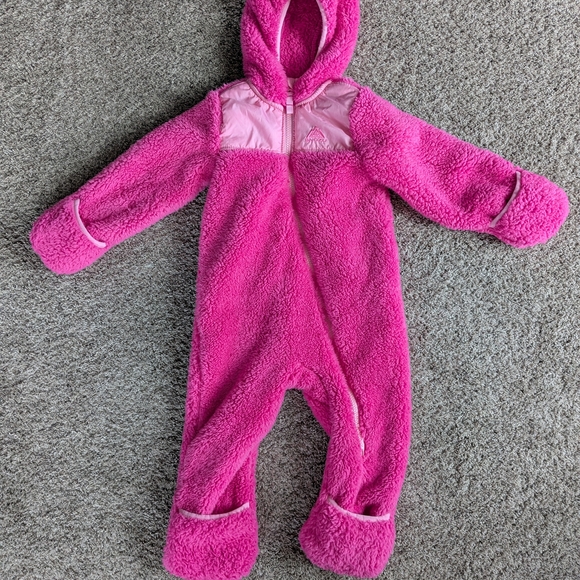 Snozu Pink Hooded Fleece Snow Set - Picture 2 of 6